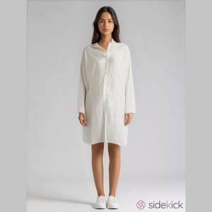 Windsmoor Vintage White Linen Tunic Dress
